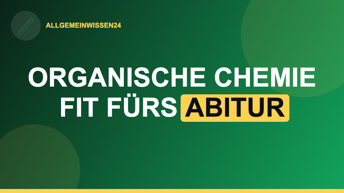 Organische Chemie Quiz Abitur Kohlenwasserstoffe funktionelle Gruppen